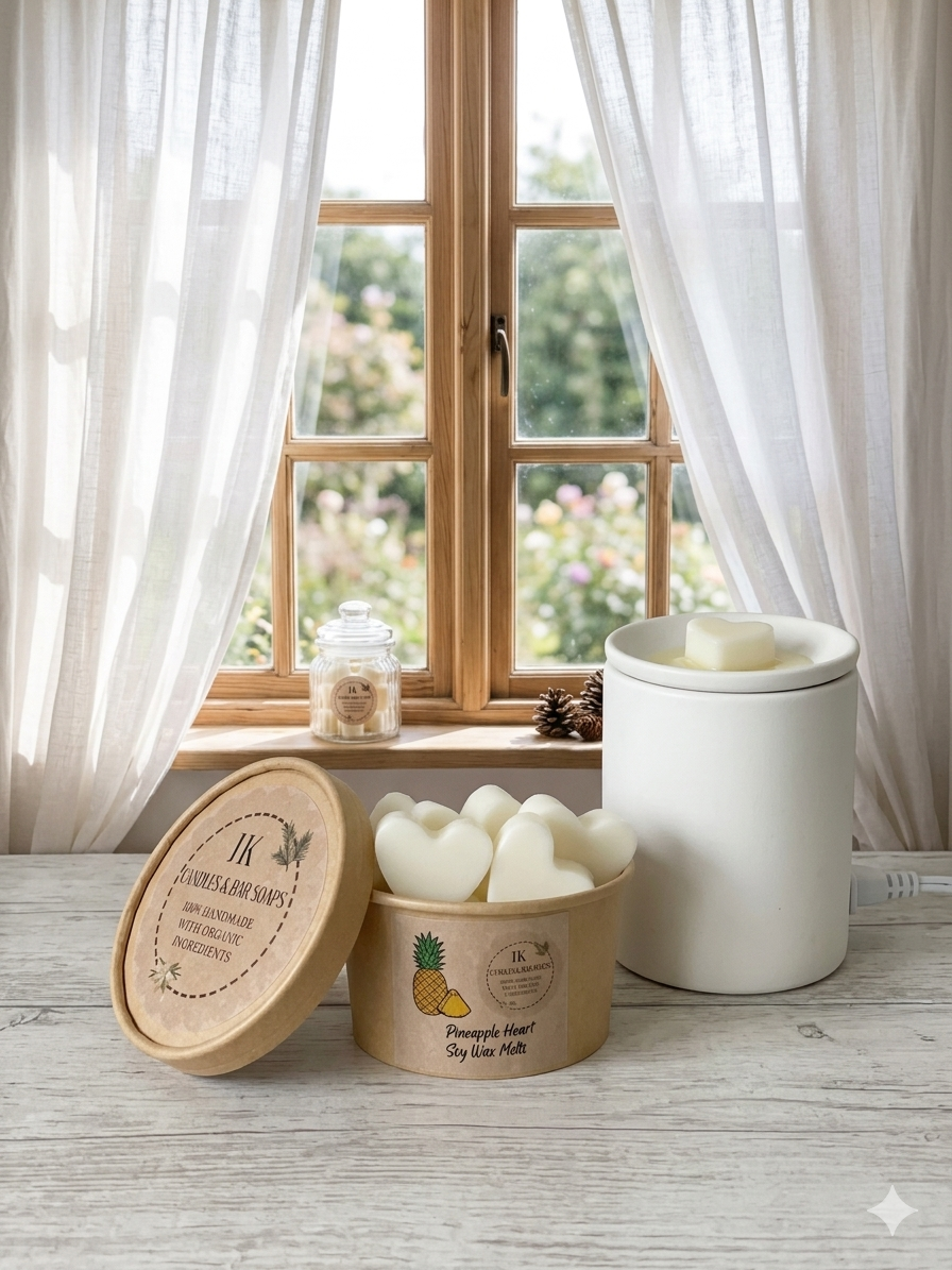 Pineapple Heart Wax Melts