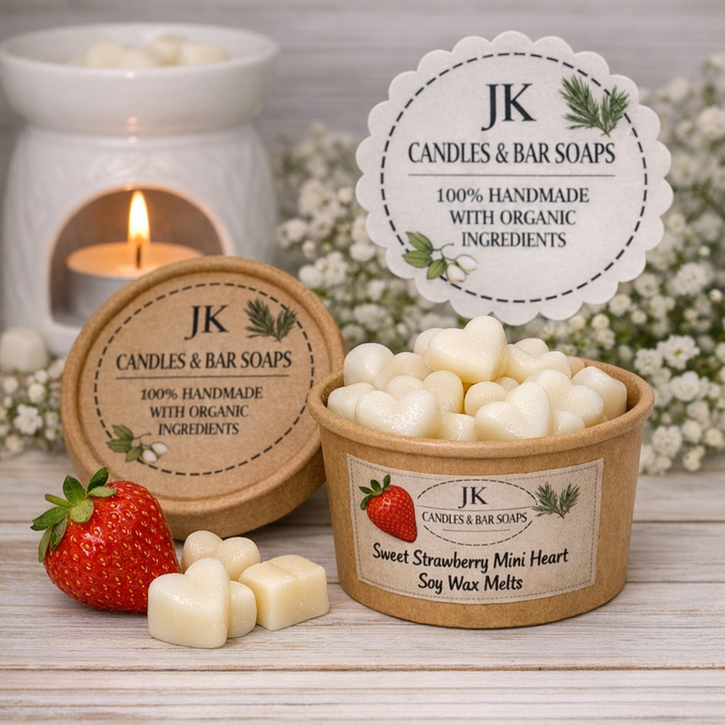 Sweet Strawberry Mini Heart Wax Melts