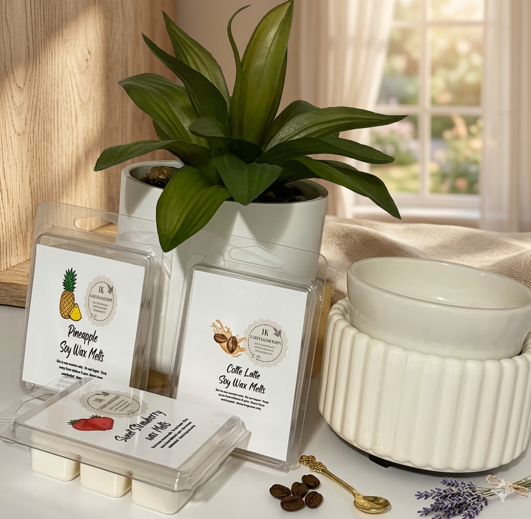 Aroma Cube Trio: Coffee • Strawberry • Pineapple