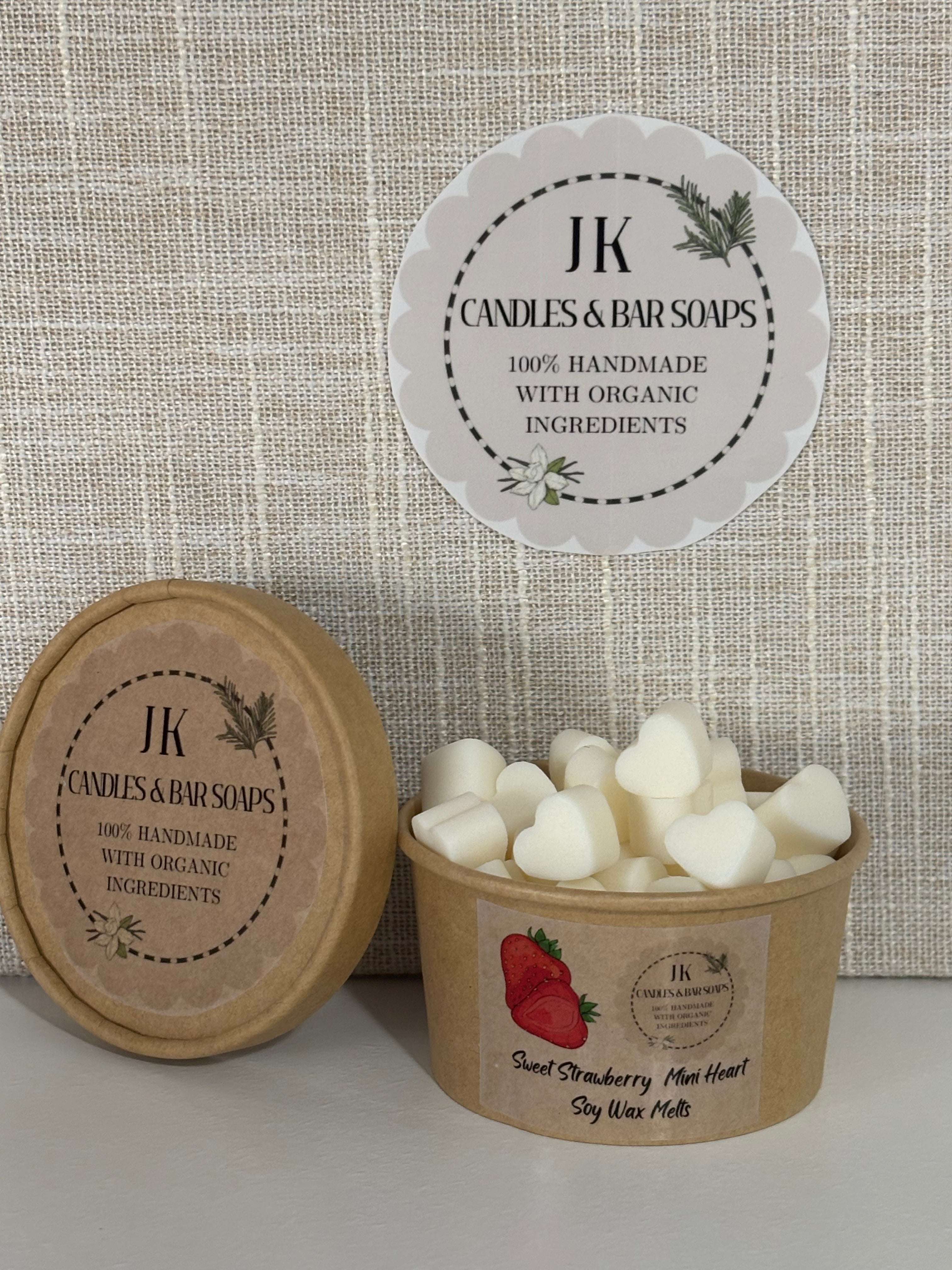 Sweet Strawberry Mini Heart Wax Melts