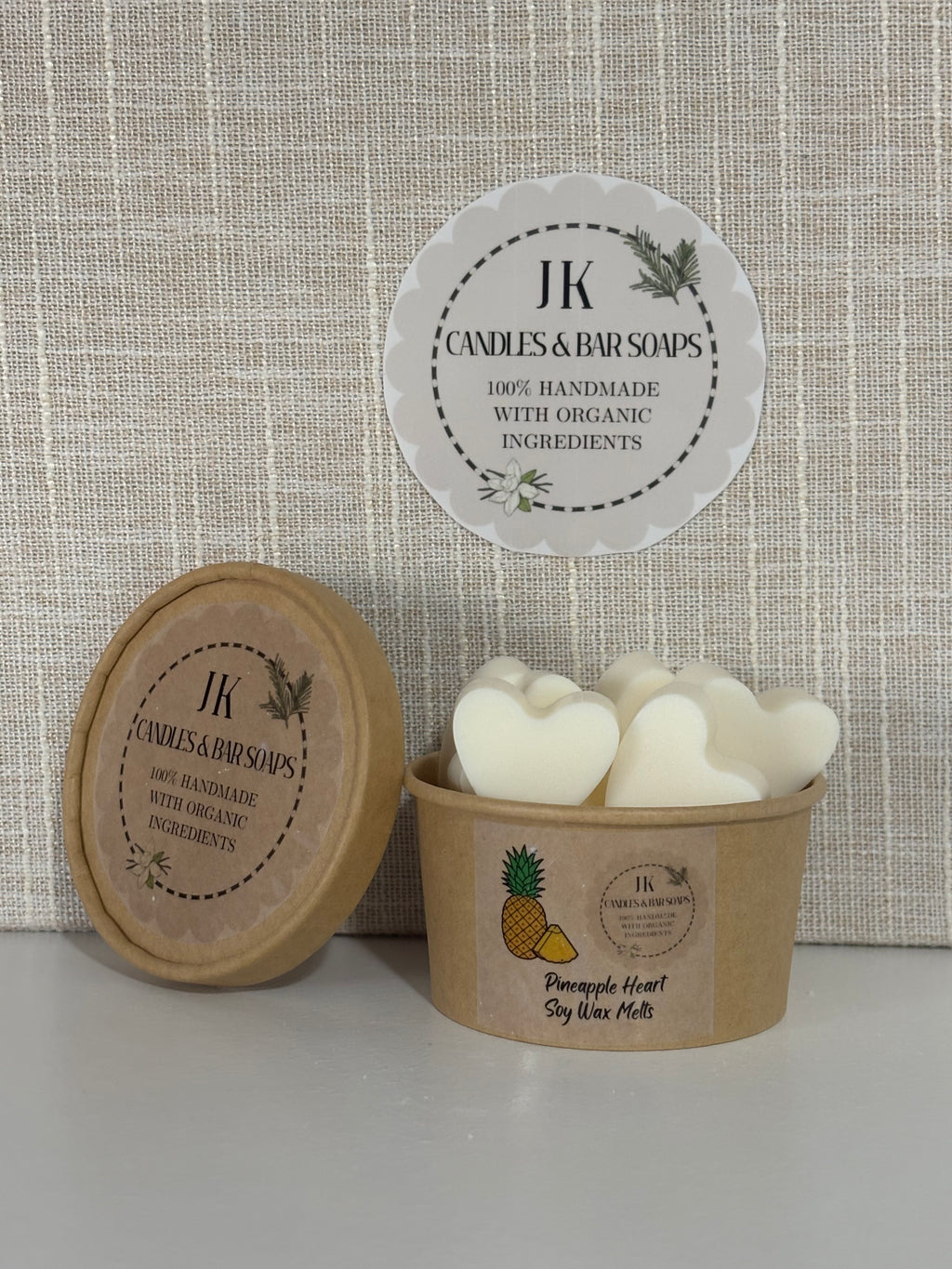 Pineapple Heart Wax Melts