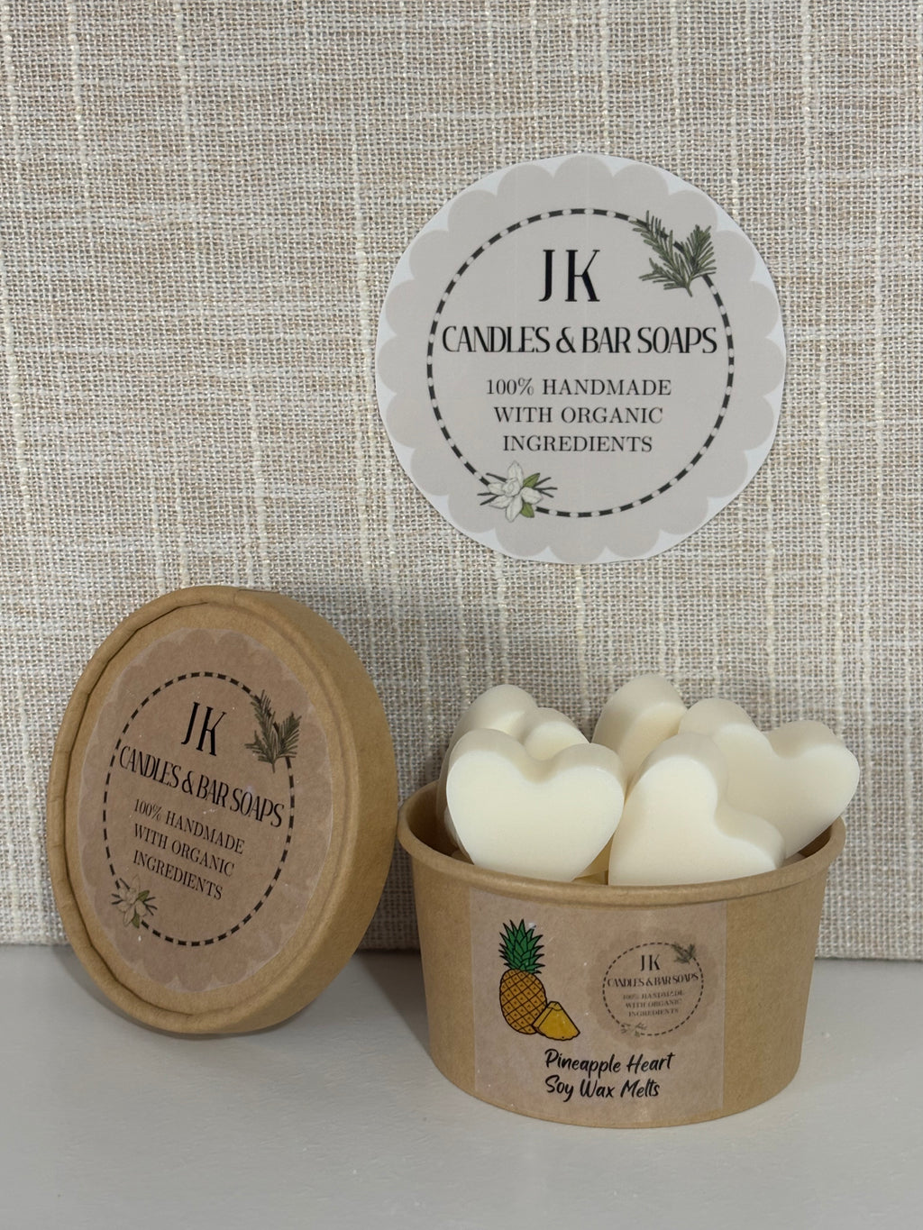 Pineapple Heart Wax Melts